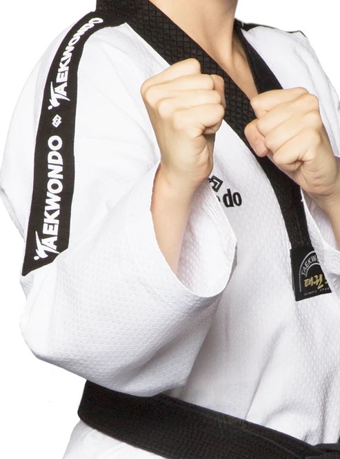 Dobok Daedo Tradicional Linea Negra WT - Imagen 2